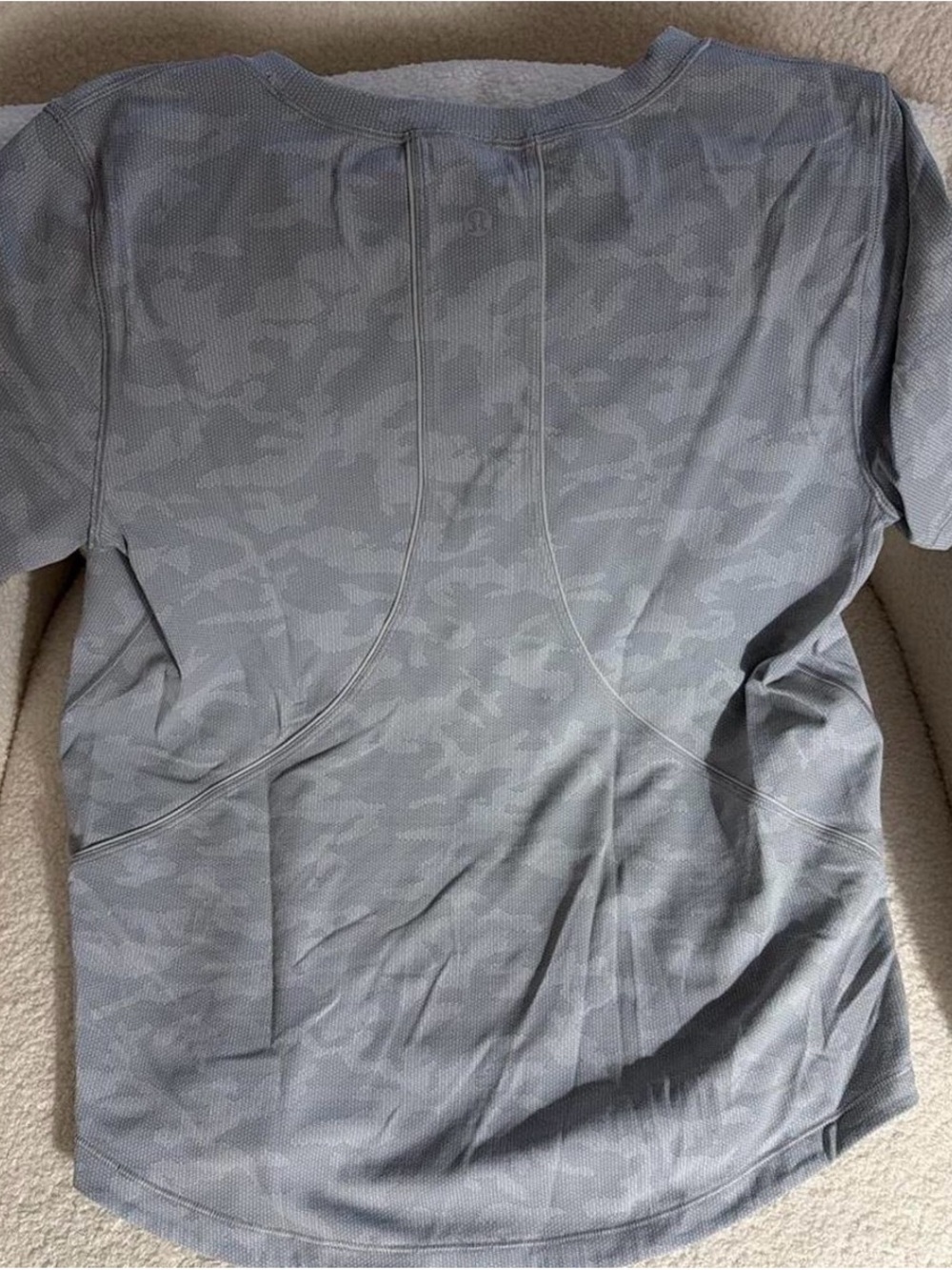 Lululemon Camo Short-Sleeve Shirt
